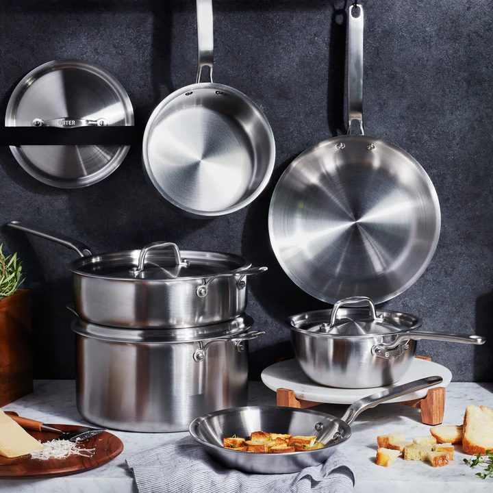 Stainless Steel Cookware Sets with Premium Construction