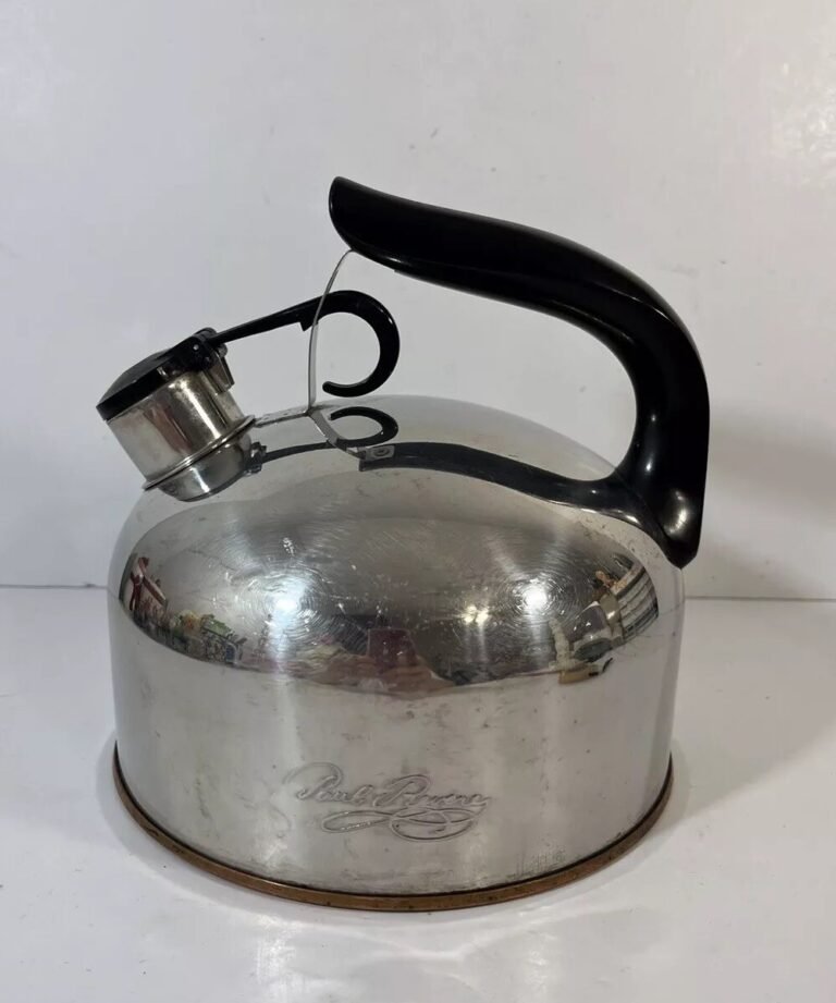 Vintage Revere Ware Tea Kettle A Collector's Guide to Classic Copper-Bottom Kettles